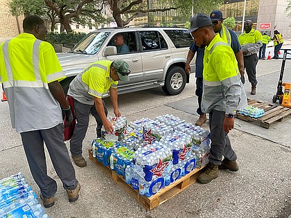 City of Houston Water Donation Drive for Jackson, Mississippi