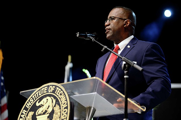 Former Lamar Institute of Technology President/CEO, Lonnie L. Howard, Ryan Pelham/The Enterprise