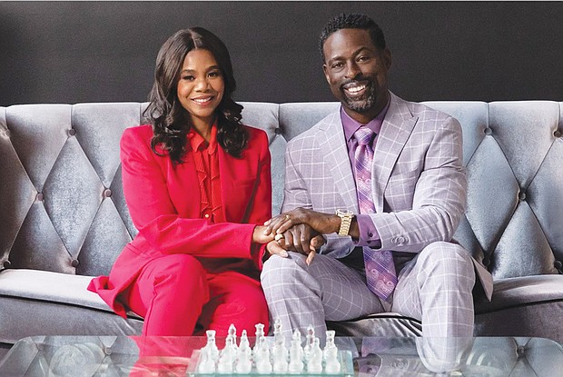 Regina Hall and Sterling K. Brown star in “Honk for Jesus. Save Your Soul,” a dark comedy, that depicts a megachurch pastor and his wife as they attempt to resurrect themselves after a fall from grace.