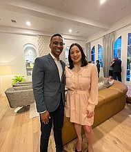 Christian D. Menefee and Rochelle Garza