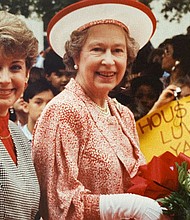 Queen Elizabeth visits Houston