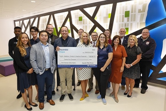 Hyundai Motor America announced its partnership with Memorial Health's Dwaine and Cynthia Willett Children's Hospital of Savannah and Safe Kids …