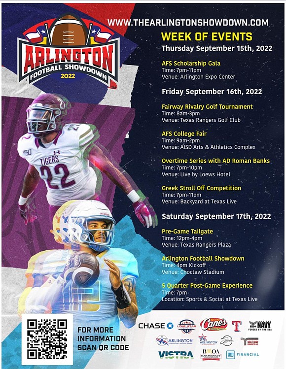 Southern University will play Texas Southern University in the 2nd Annual Arlington Football Showdown on September 17,2022 at Choctaw Stadium. …