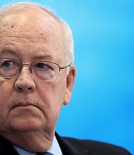 Former Independent Counsel Ken Starr answers questions during a discussion held at the American Enterprise Institute September 18, 2018, in Washington, DC. Starr, a former US solicitor general who gained worldwide fame in the 1990s as the independent counsel who doggedly investigated then-President Bill Clinton during a series of political scandals, has died. He was 76.
Mandatory Credit:	Win McNamee/Getty Images