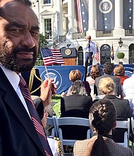 Congressman Al Green Attends White House Reception to Celebrate Passage of Inflation Reduction Act