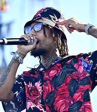 PnB Rock, performing here in 2019, talked about fellow artists feeling targeted for robbery days before he was gunned down in Los Angeles.
Mandatory Credit:	Scott Dudelson/Getty Images/File