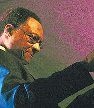 Renowned jazz pianist Ramsey Lewis shown here performing at “Fridays At Sunset” in May 2003.