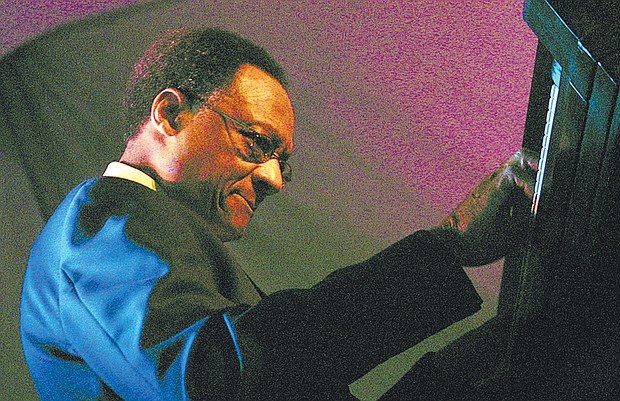 Renowned jazz pianist Ramsey Lewis shown here performing at “Fridays At Sunset” in May 2003.
