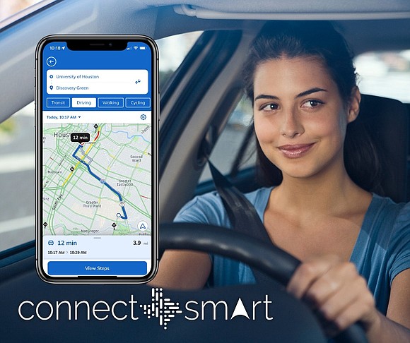 Official launch ceremony for Houston ConnectSmart, a new smartphone app that provides all transit options in the Houston area on …