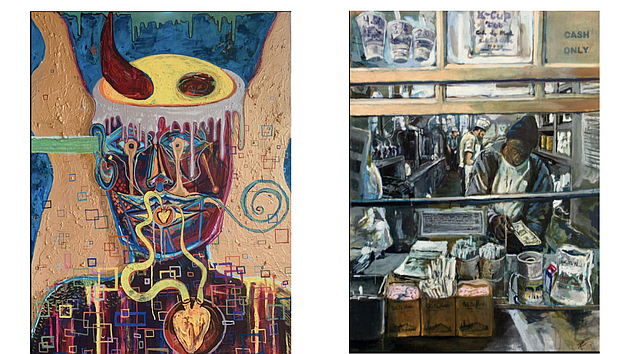 Work by Ryan Bapiste