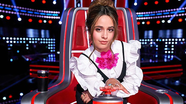 Camila Cabello is the newest judge on "The Voice."
Mandatory Credit:	Tyler Golden/NBC