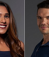 "Love Is Blind" Season 2 cast members Deepti Vempati, left, and Kyle Abrams just recently revealed in the post-finale show reunion that they were a couple but they are now broken up.
Mandatory Credit:	Netflix