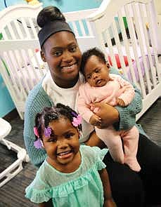 One positive to Project Hope was introducing doulas to the pregnant teens and young
women who participated in the program. Photo provided by Marillac St. Vincent Family
Services