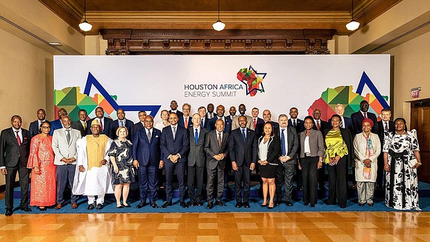 First day of the African Energy Summit at the Julia Ideson Building