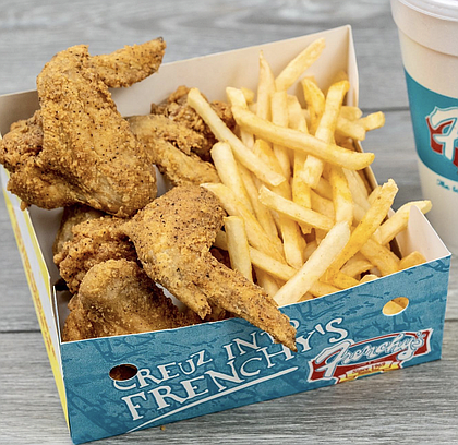 Frenchy's Fried Chicken - You can't show the fries without showing the chicken. When Frenchy's start cooking the smell of these delights is in the air for miles just drawing you closer.