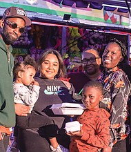 Anicia King and family, also from Newport News, grabbed early dinner from one of the fair’s food vendors. Animal competitions, creative art exhibits and culinary contests are among several events that will continue at the fair until it ends Oct. 2.