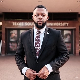 Texas Southern University 2022-2023 Student Government Association President Dexter Maryland
