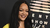Rihanna, shown at an event for her lingerie line Savage X Fenty in Los Angeles last year, is to star in the Super Bowl halftime.