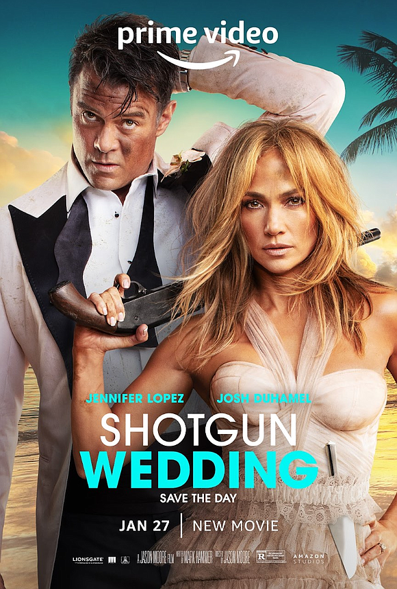 Prime Time Video just released the official poster for Shot Gun Wedding that stars Jennifer Lopez, Lenny Kravitz, Josh Duhamel, …