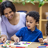 The child care services program provides financial aid (also known as subsidy) for child care to families who meet income requirements, promoting long-term self-sufficiency by enabling parents to work or attend education activities. This program strives to educate parents about the availability of quality child care, enhance children’s early learning, and support early learning programs working to improve the quality of child care services.