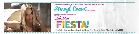 The Farrah Fawcett Foundation (FFF) has announced that this year's 4th biennial Tex-Mex Fiesta Benefit will be held in Dallas, …