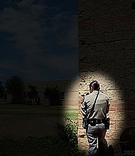 Crimson Elizondo, a former Texas Department of Public Safety trooper, under investigation for her response to the Uvalde massacre.