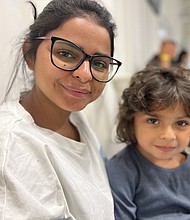 Yensel Castro fled Nicaragua with her 4-year-old daughter Camila. Castro says she's now "in a very complicated situation."
Mandatory Credit:	Rosa Flores/CNN