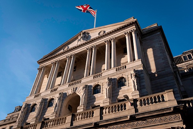 The Bank of England, here pictured, warns risk of UK financial crisis hasn't gone away.
Mandatory Credit:	Richard Baker/In Pictures/Getty Images