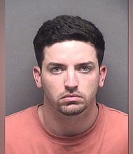 Former officer James Brennand turned himself in to San Antonio Police Tuesday.
Mandatory Credit:	Bexar County Sheriffís Office