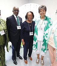 The 60th Reunion Planning Committee of the Maggie L. Walker High School Class of 1962 are from left, Jane Crittenden Talley, George T. Bennett, Margie Rasberry Booker, Rose Beech Graham, and Stephanie Crittenden Cason.