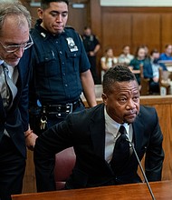 Cuba Gooding Jr. in court on Thursday.
Mandatory Credit:	David Dee Delgado/Getty Images