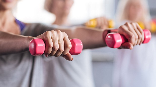 Strength training and aerobic exercise is helpful at any age.
Mandatory Credit:	Adobe Stock