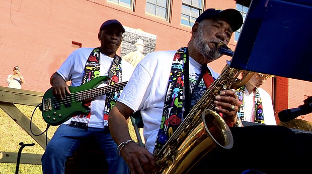People gathered for the Burton Street Community Agricultural Festival on Saturday, Oct. 15 to celebrate the historically Black community's rich history as well as keep the legacy of its founder, Edward Pearson, alive. Pearson started the event in 1913 as a way to bring the African American community together, and it drew people from both North and South Carolina. (Photo credit: WLOS staff)