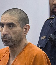 Robert Solis is convicted in the 2019 death of Sandeep Dhaliwal.
Mandatory Credit:	Yi-Chin Lee/AP