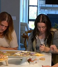 Bakers, Amy Smith with Cakesmith Baking Company, worry the price of butter may signal shortage on cusp of the holidays.
Mandatory Credit:	WCCO