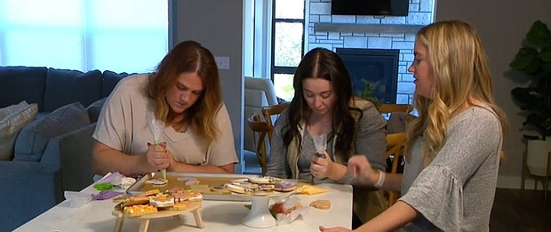 Bakers, Amy Smith with Cakesmith Baking Company, worry the price of butter may signal shortage on cusp of the holidays.
Mandatory Credit:	WCCO