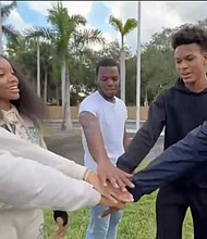 A group of outraged seniors at Dr. Michael M. Krop High School say they are being discriminated against and are blaming their new theater teacher of bullying.
Mandatory Credit:	WFOR