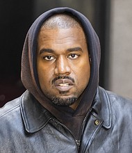 Kanye West attends the Balenciaga Spring 2023 Fashion Show at the New York Stock Exchange on May 22 in New York City. Fashion powerhouse Balenciaga has severed ties with Kanye West.
Mandatory Credit:	Gotham/GC Images/Getty Images