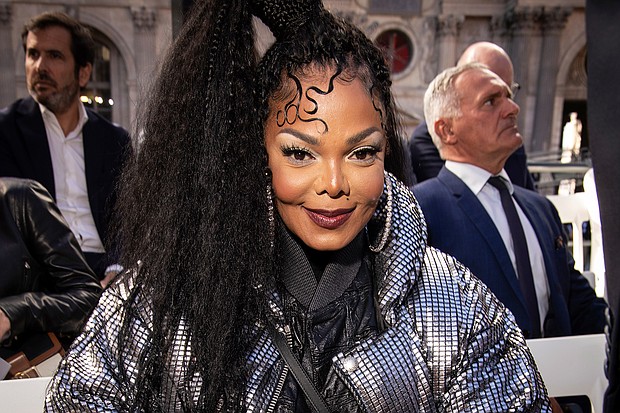 Janet Jackson, here on October 4, approves of a new song by Taylor Swift in which she is name-dropped.
Mandatory Credit: Vianney Le Caer/Invision/AP