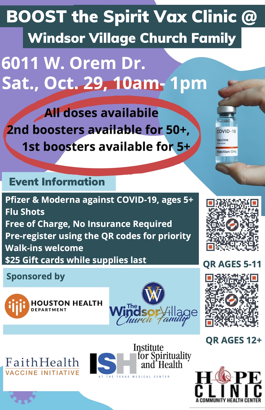 Free Vaccine Clinic at Windsor Village Church Houston Style Magazine