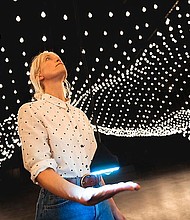 On occasion of Art Basel in Basel 2022, Superblue and BMW i present Rafael Lozano-Hemmer: „Pulse Topology“. Photo: Enes Kucevic (06/2022)