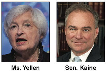 Treasury Secretary Janet Yellen is promoting Biden administration policies as the key to advancing the nation’s “long-term economic well-being” in ...