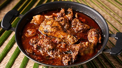 The world's best spicy foods includes a chicken simmered with roasted spices and coconut in this flavorful dish.
Mandatory Credit:	sanirimpan/Adobe Stock