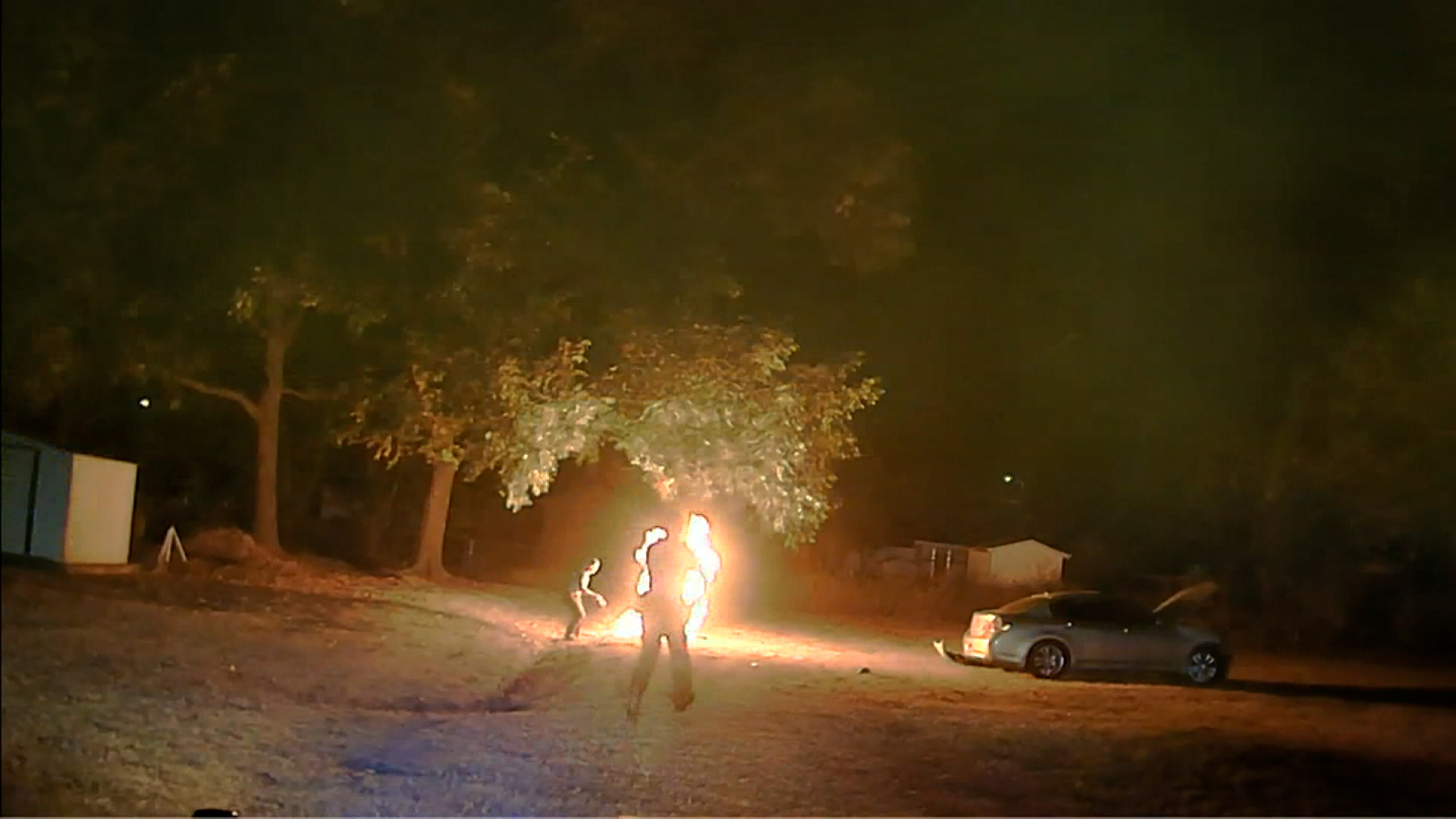 Arkansas Biker Erupts In Flames After Being Tased During Chase With ...