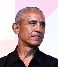 Barack Obama attends the premiere of Netflix's Descendant during the Martha's Vineyard African-American Film Festival on August 5 in Edgartown, Massachusetts.
Mandatory Credit:	Arturo Holmes/Getty Images/FILE