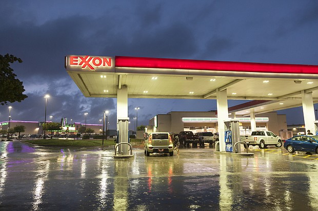 ExxonMobil's profit set a record for the second straight quarter as oil and gas prices remained high. An Exxon gas station in Dallas, Texas, is pictured here in 2016.
Mandatory Credit:	Shutterstock