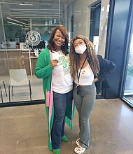 Chandra Thornton and her daughter Madison Johnson