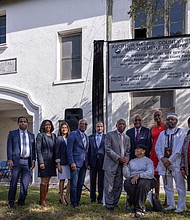 Riverside Sign Unveiling Ceremony