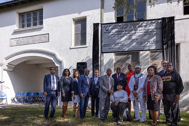 Riverside Sign Unveiling Ceremony