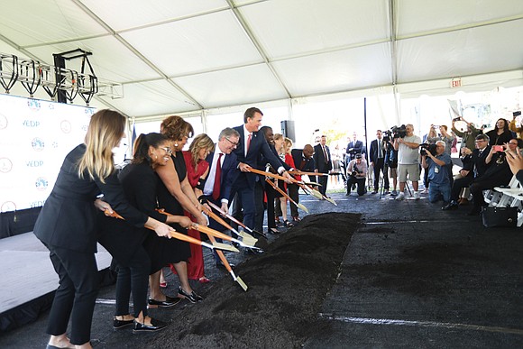 Tuesday was a banner day for Richmond as ground was broken on one of the biggest single private developments in ...